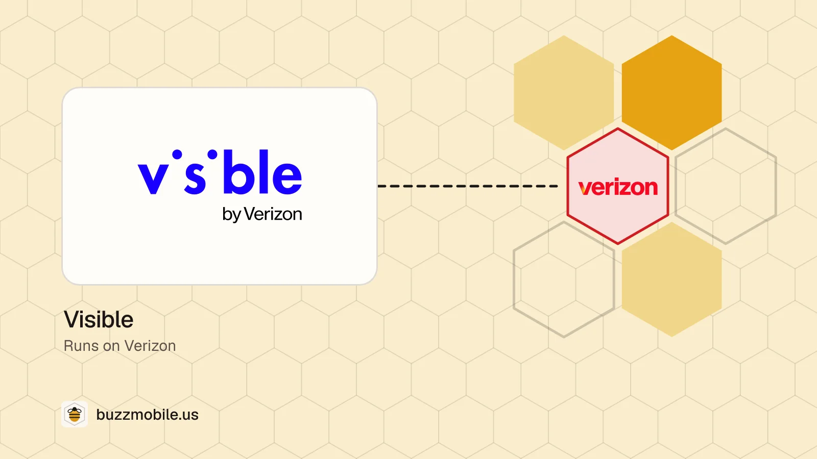 The Visible logo. Runs on Verizon.