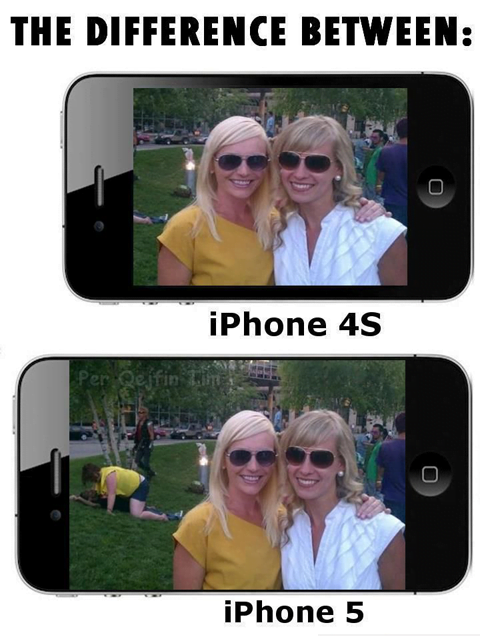 iPhone 4s vs iphone 5
