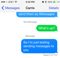 imessage problem