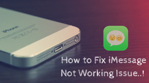 iphone imessage not working